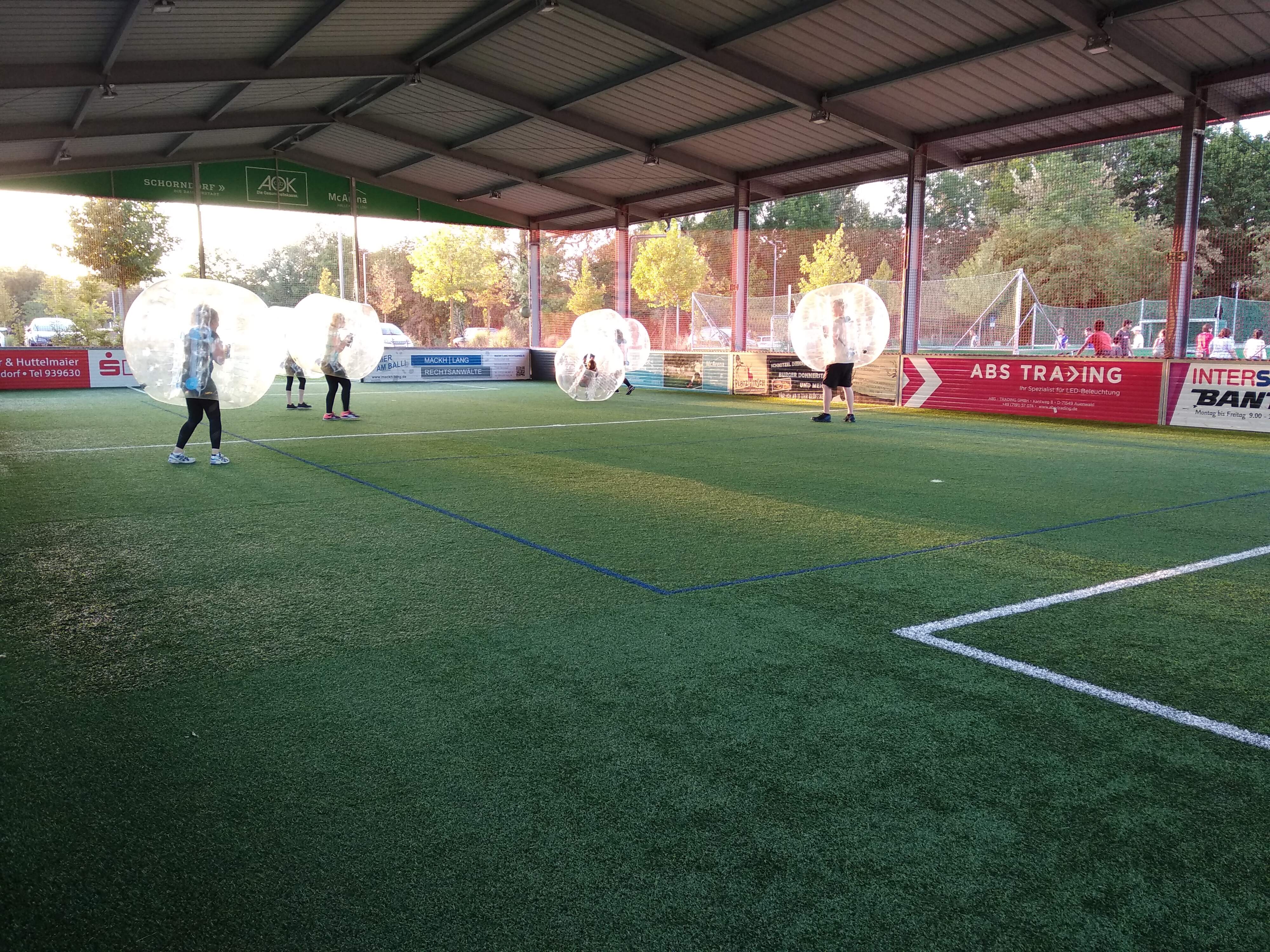 McArena Bubble Soccer Schorndorf Teambuilding